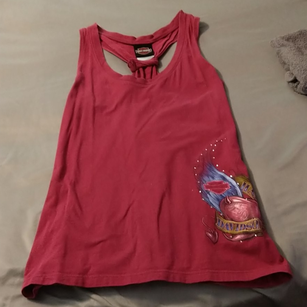 Harley Davidson bling tank top